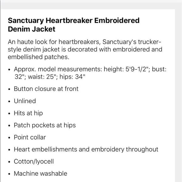 ❤️1 hr sale❤️Denim jacket - Picture 4 of 8